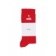 calza media uomo heart logo socks RED