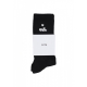 calza media uomo heart logo socks BLACK