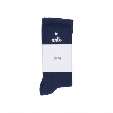 calza media uomo heart logo socks NAVY