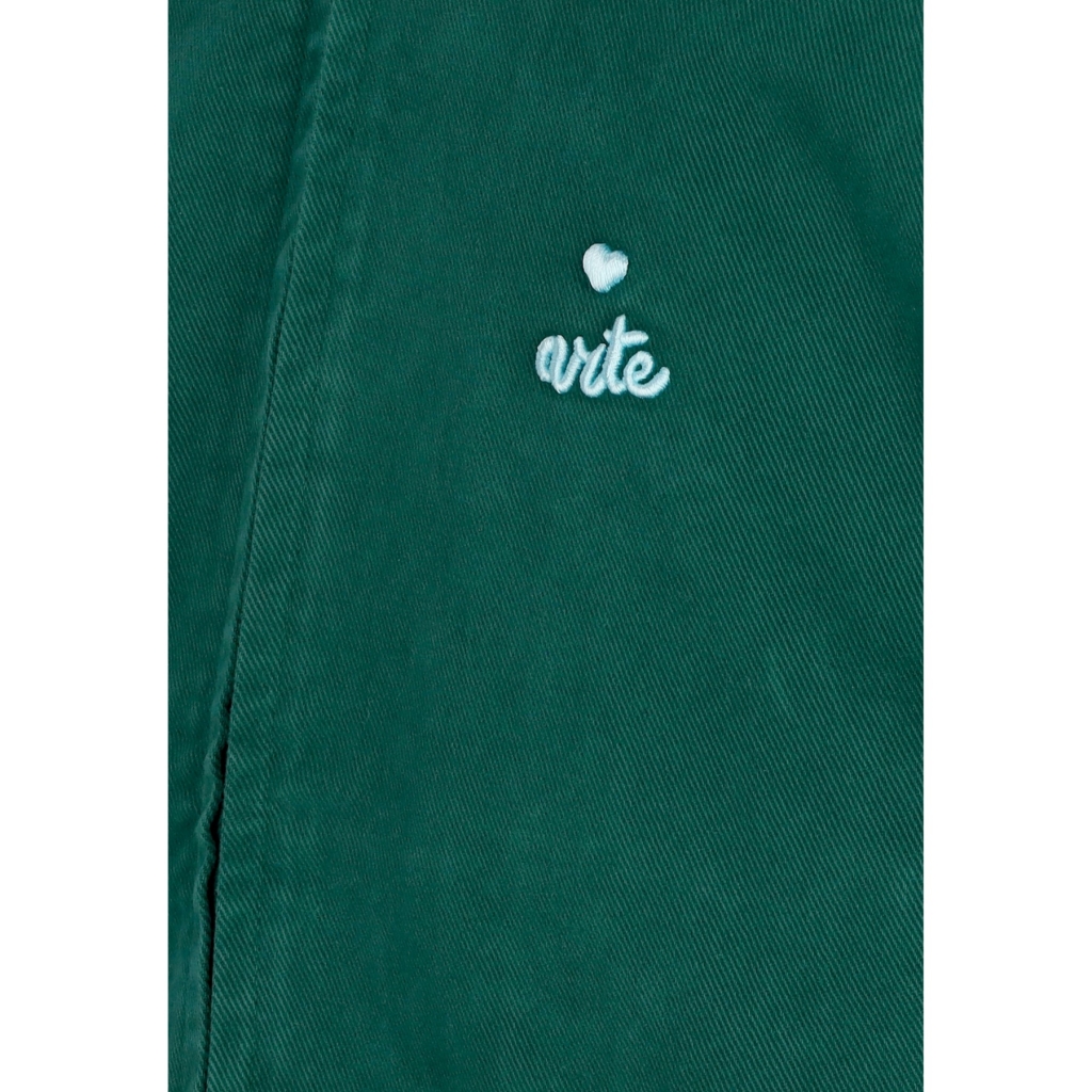 giubbotto jeans uomo heart logo jacket GREEN