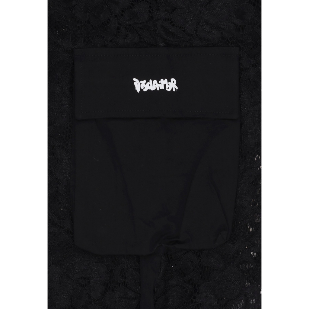 pantalone lungo donna w lace pant BLACK