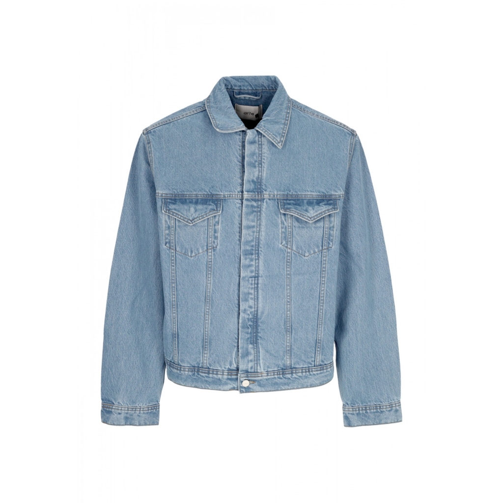 giubbotto jeans uomo bird back jacket BLEACH