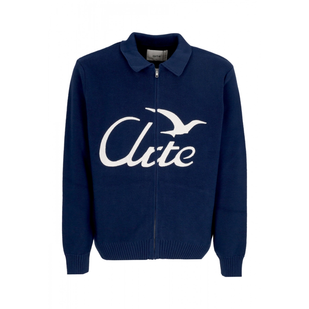 maglione uomo bird logo knit NAVY