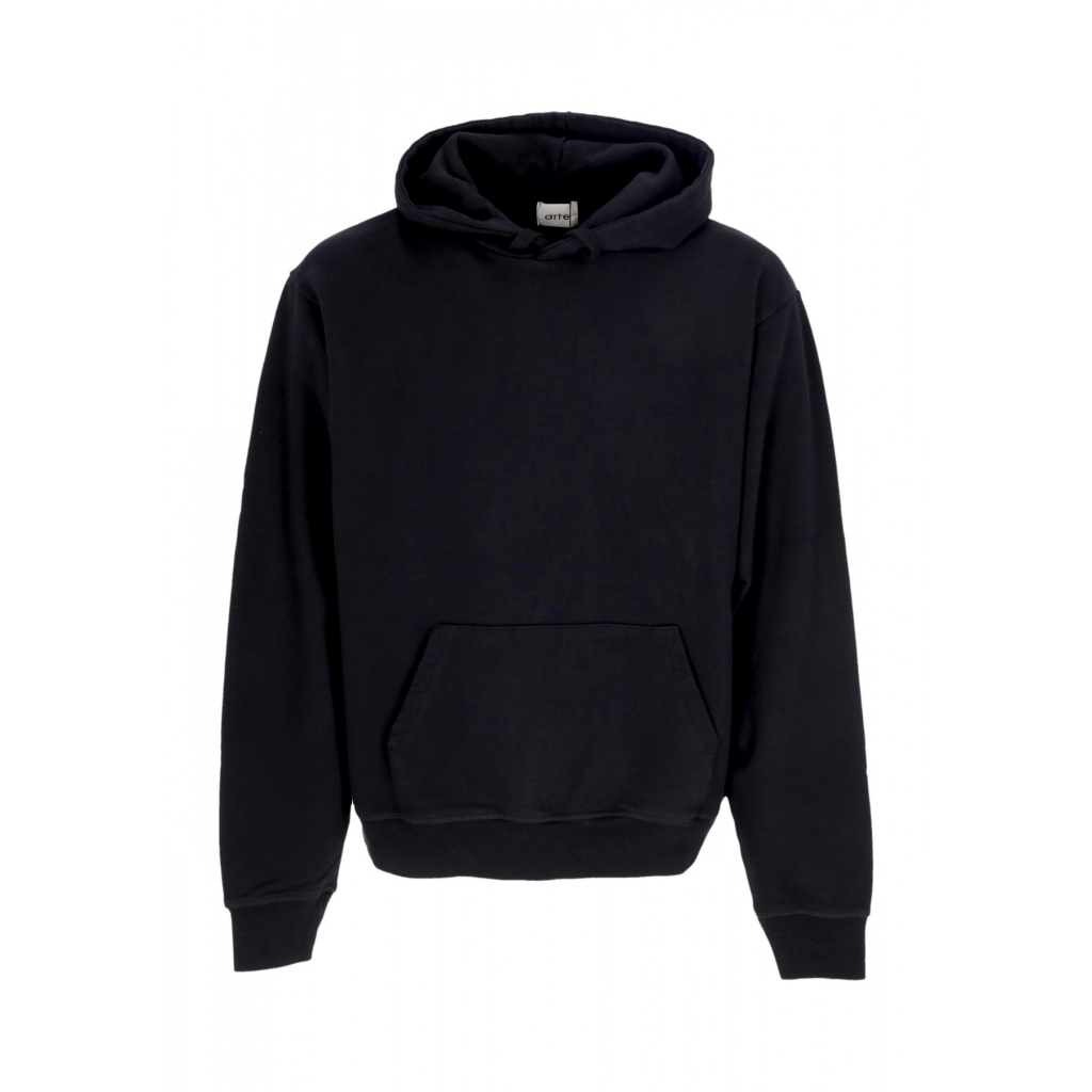 felpa leggera cappuccio uomo energy hoodie BLACK