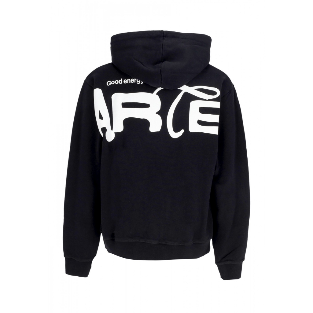 felpa leggera cappuccio uomo energy hoodie BLACK