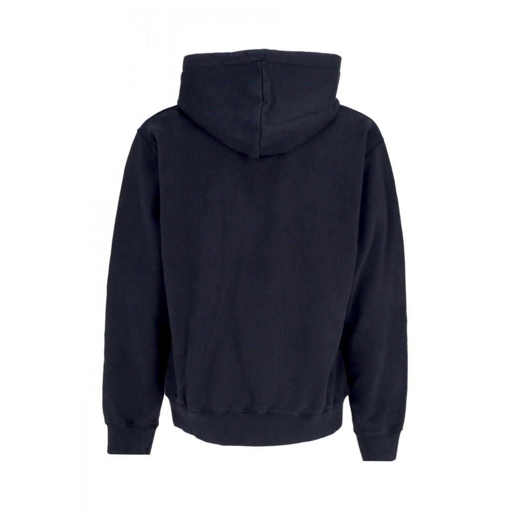 felpa leggera cappuccio uomo heart logo hoodie NAVY