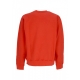 felpa leggera girocollo uomo heart crewneck RED