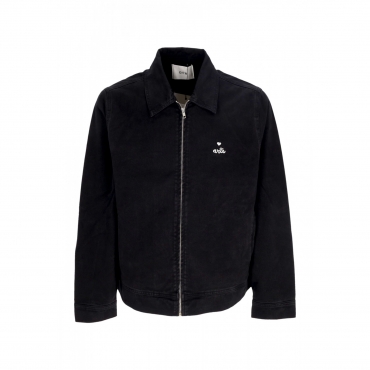 giubbotto jeans uomo heart logo jacket BLACK