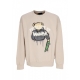 felpa leggera girocollo uomo property crewneck SAFARI