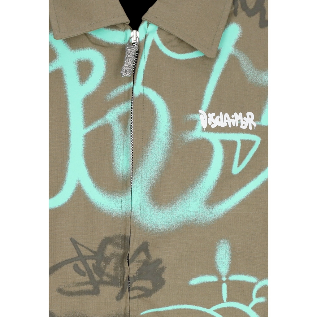 giubbotto uomo logo jacket SAGE GREEN