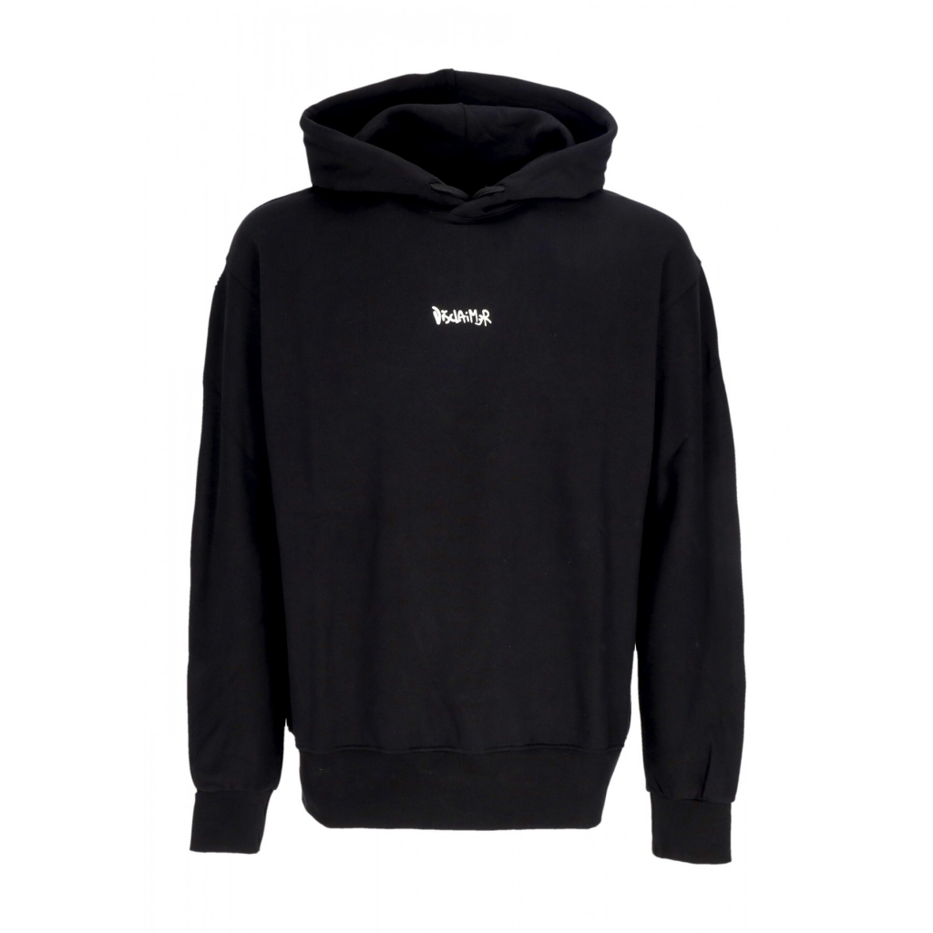 felpa leggera cappuccio uomo logo hoodie BLACK/ST WHITE