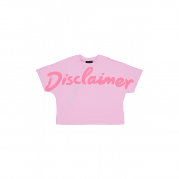 maglietta corta donna w big logo crop tee PINK/ST FUCHSIA
