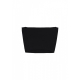 top donna w strass essential logo top BLACK