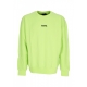 felpa leggera girocollo uomo logo crewneck LIME
