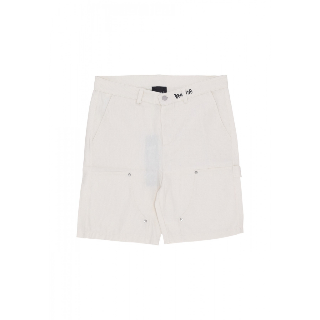 pantalone corto uomo logo short MILK