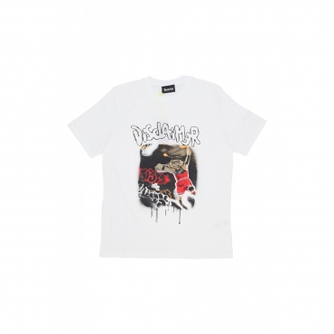 maglietta uomo basketball tee WHITE