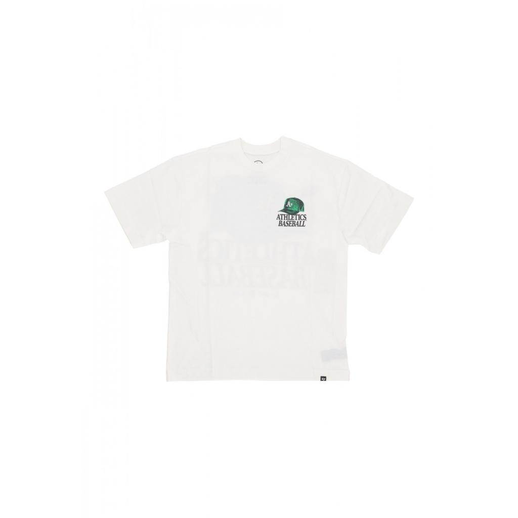 maglietta uomo mlb backer foundation tee oakath SANDSTONE
