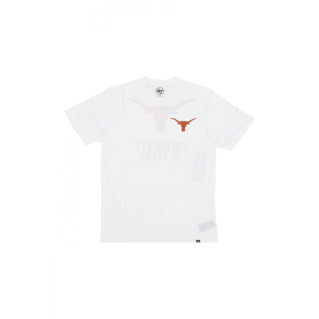 maglietta uomo ncaa backer echo tee texlon WHITE WASH