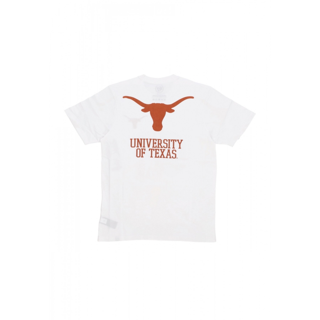 maglietta uomo ncaa backer echo tee texlon WHITE WASH