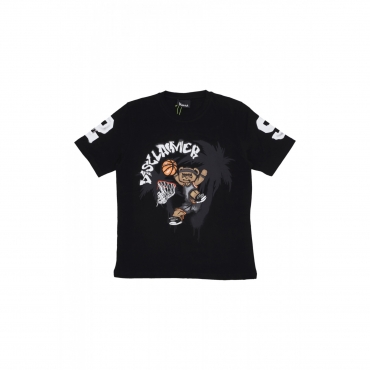 maglietta uomo basketball tee BLACK
