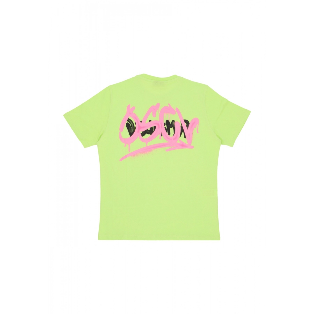 maglietta uomo logo tee LIME
