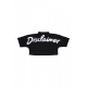 polo corta donna w polo logo BLACK/WHITE