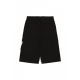 pantalone corto uomo logo short BLACK