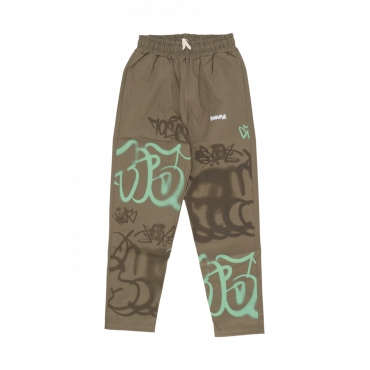 pantalone lungo uomo logo pant SAGE GREEN