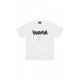 maglietta donna w strass tee WHITE