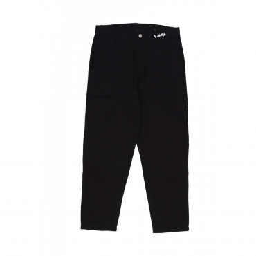 pantalone lungo uomo logo pant BLACK
