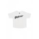 camicia manica corta donna w logo over shirt WHITE