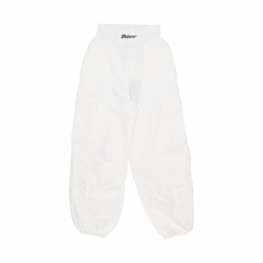 pantalone lungo donna w lines pant WHITE