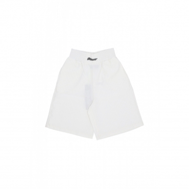 pantalone corto donna w lines short WHITE