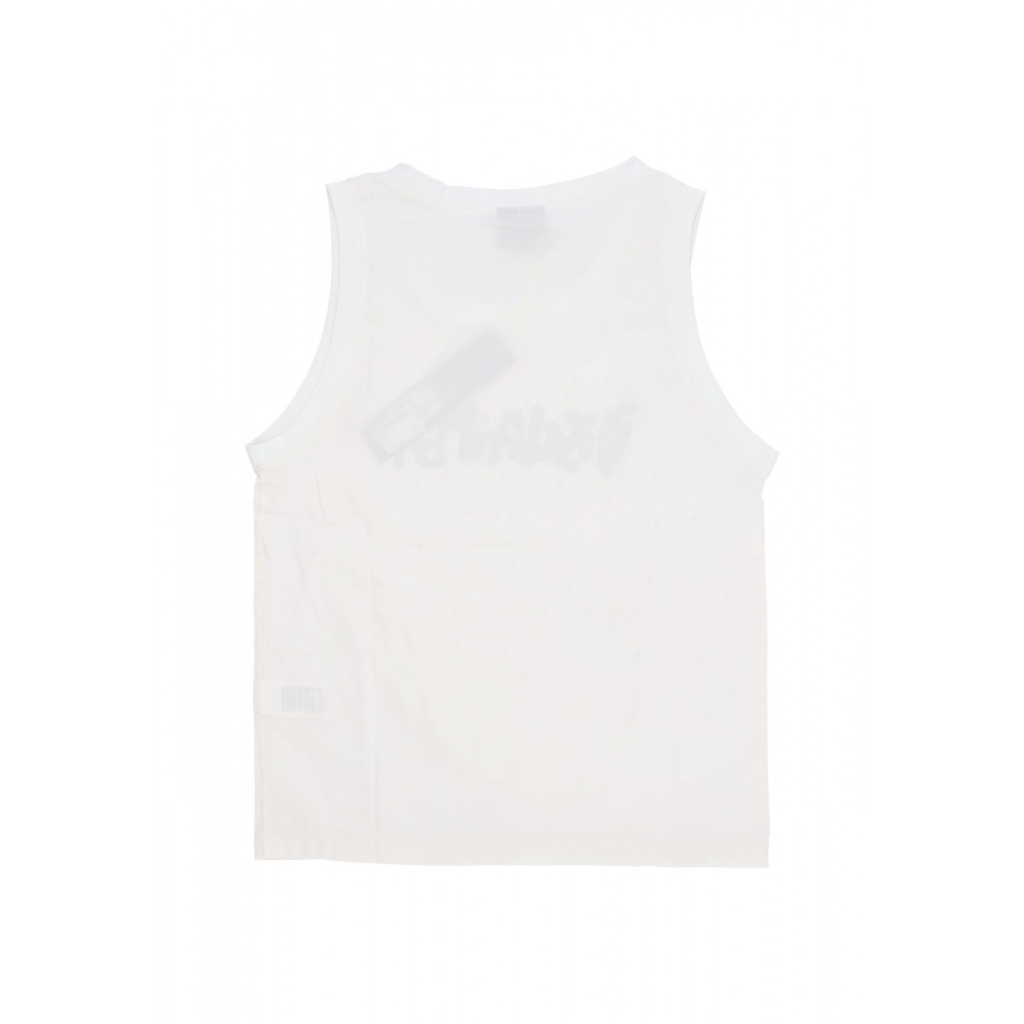 canotta donna w logo tank WHITE