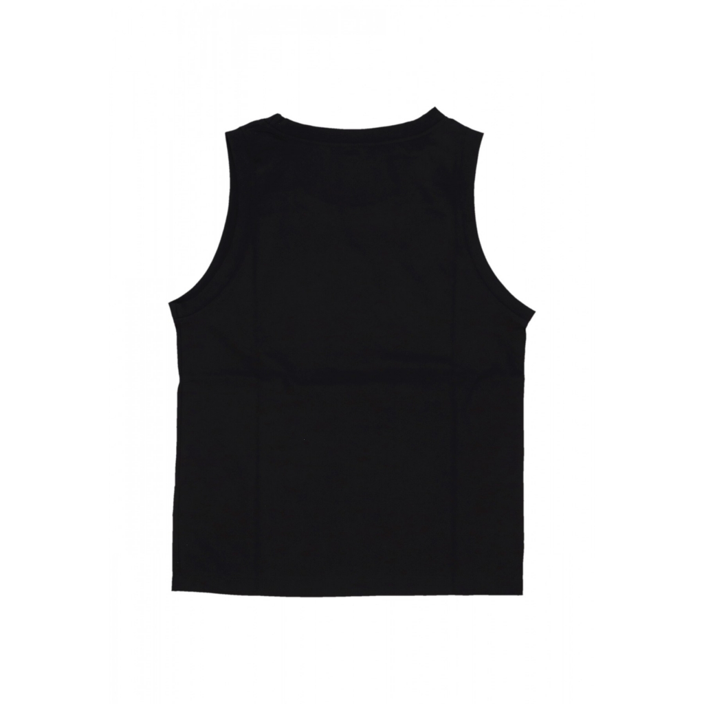 canotta donna w logo tank BLACK