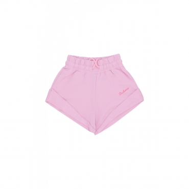 pantaloncino donna w logo short PINK