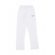 pantalone tuta leggero donna w logo pant WHITE/ST BLACK