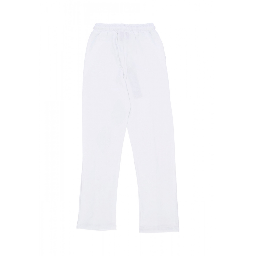 pantalone tuta leggero donna w logo pant WHITE/ST BLACK