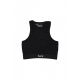 top donna w strass top BLACK