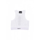 top donna w strass top WHITE
