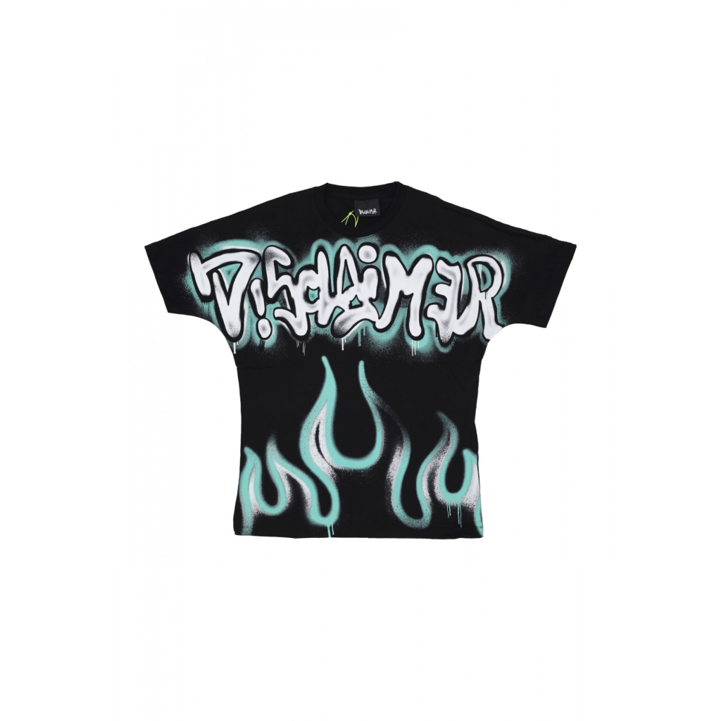maglietta uomo big logo tee BLACK