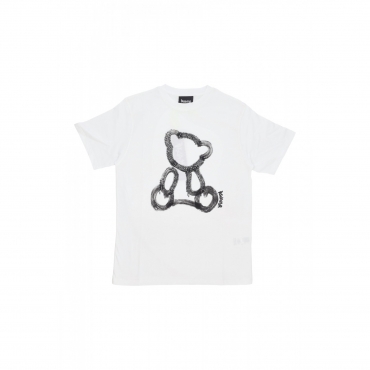 maglietta donna w strass tee WHITE