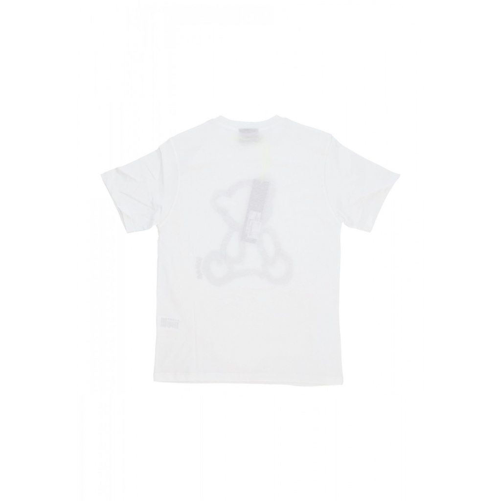 maglietta donna w strass tee WHITE