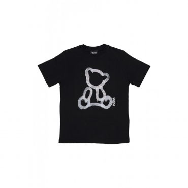 maglietta donna w strass tee BLACK