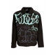 giubbotto uomo logo jacket BLACK