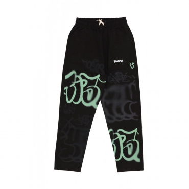 pantalone lungo uomo logo pant BLACK