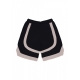 pantalone corto tuta uomo logo pant BLACK