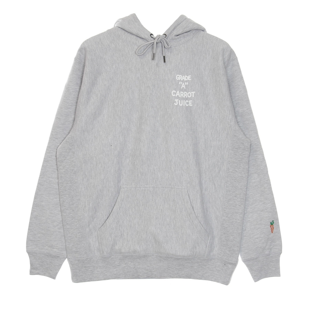 felpa cappuccio uomo carrot juice hoodie x looney tunes ATHLETIC GREY
