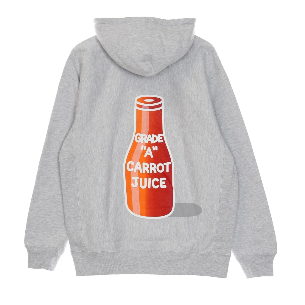 felpa cappuccio uomo carrot juice hoodie x looney tunes ATHLETIC GREY