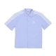 camicia manica corta uomo classic shirt BLUE DAWN